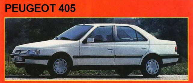 PEUGEOT 405 PEUGEOT 405